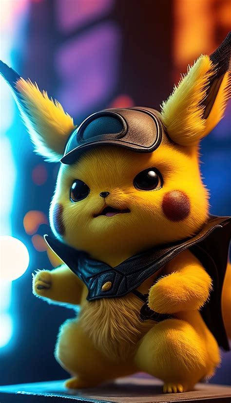 Pokemon pikachu as superhero fan art phone wallpapers – Artofit