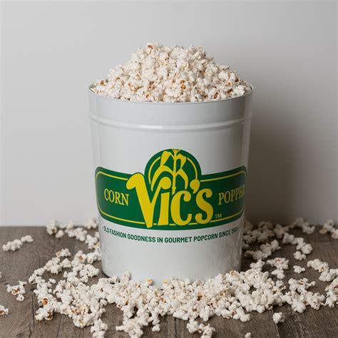 White Cheddar Cheese Popcorn - Vic's Corn Popper