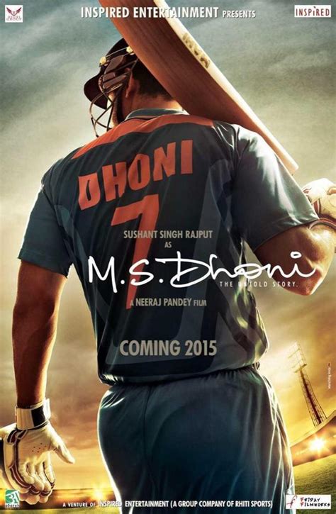 First Look: Sushant Singh Rajput as Dhoni