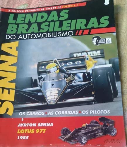 Lendas Brasileiras Do Automobilismo Revista Senna Mercadolivre