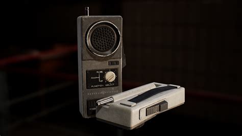 Old Walkie Talkie — polycount