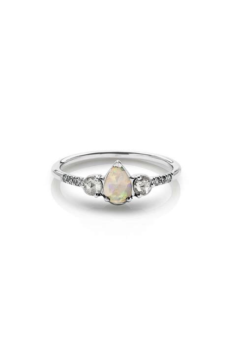 17 Opal Engagement Rings That Are So Unique | Who What Wear