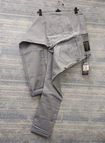 Straight Fit Plain Men Grey Stretchable Denim Jeans At Rs 1599 Piece In