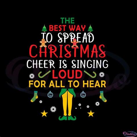 The Best Way To Spread Christmas Cheer Svg Graphic Designs Files