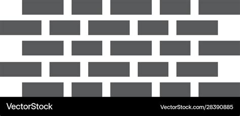 Brick Wall Logo Royalty Free Vector Image Vectorstock