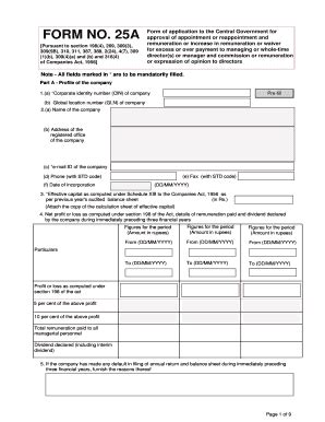 Fillable Online 25A Pursuant To Section 198 4 269 309 3 309 5B