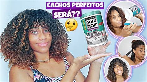 Usando NATUHAIR CACHOS PERFEITOS Pela PRIMEIRA VEZ YouTube