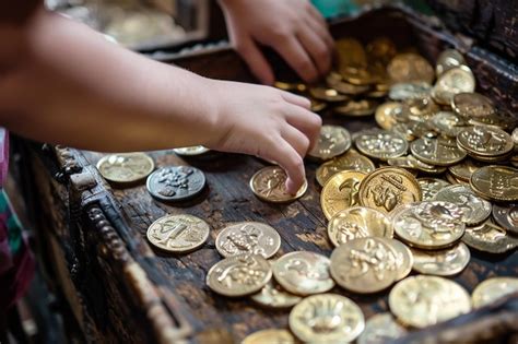 Premium Photo | Kids Path to Riches Treasure Map Quest