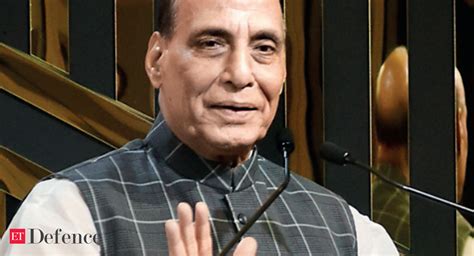 Rajnath Singh Et Awards 2021 Strong Defence Capabilities Are Irreplaceable When It Comes To