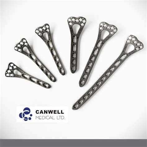 Canwell Distal Radius Variable Angle Locking Plate Orthopedic Implant