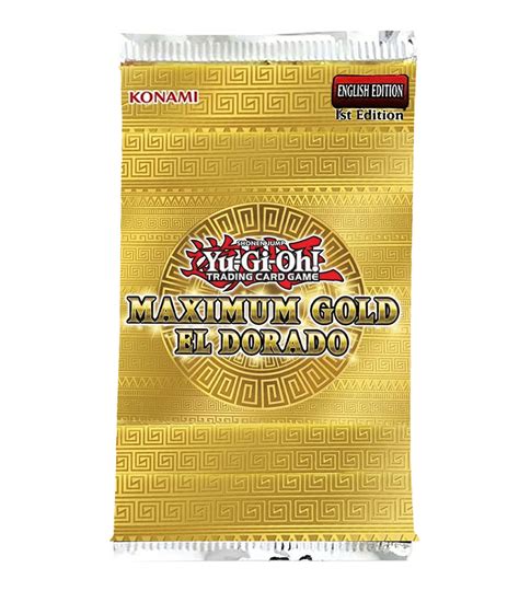 Maximum Gold El Dorado Booster Maximum Gold El Dorado Yu Gi Oh