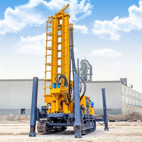 Manual Tractor Mounted Rock And Soil Borehole Water Well Drilling Rig