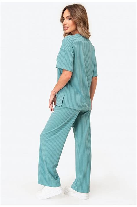 Женский летний костюм лапша с добавлением вискозы Happyfox 6689203 ...