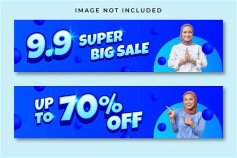 Premium Vector Vector 99 Sale Banner Social Post Template