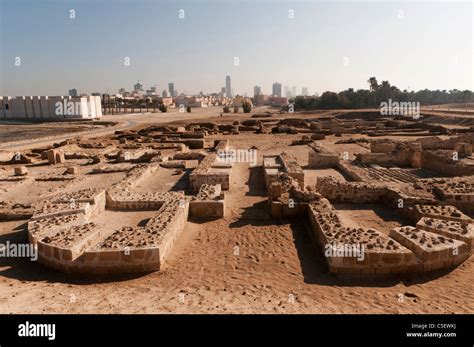 Elk Bahrain Bahrain Fort Qala At Al Bahrain Ruins Of