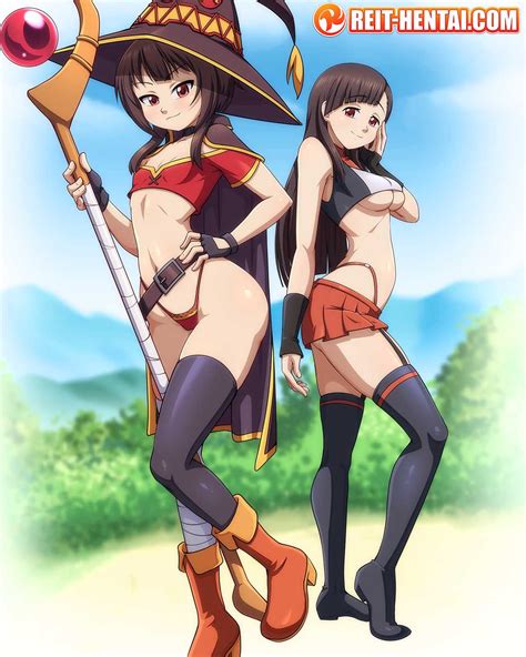 Waifu Of The Month Explosive Duo Part By Reit Hentai Foundry
