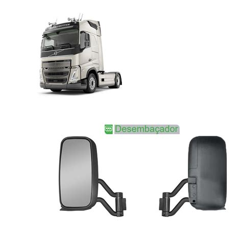 Espelho Retrovisor Volvo Fh Fm Nh At C Desemba Ador Le Uouu