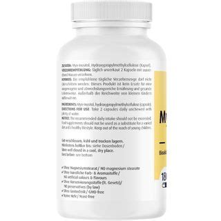 Zeinpharma Myo Inositol Kapseln Mg St Shop Apotheke