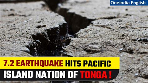 Tonga Earthquake 7 2 Magnitude Earthquake Hits One News Page VIDEO