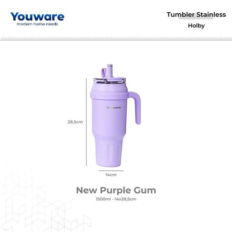 Promo Youware Holby Stainless Stylist Tumbler Ml Hot And Cold Bpa Free Botol Minum