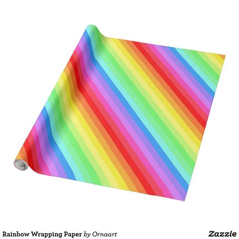 Rainbow Wrapping Paper Rapping Paper Custom Wrapping