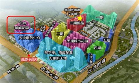 中介大冲新城花园 纯住宅小户型 带南山外国语学校学位 现超低价出售 家在深圳