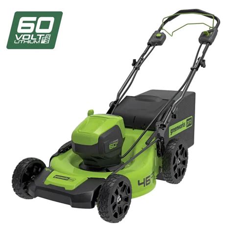 Greenworks 60v 46cm Self Propelled Lawn Mower Skin Go To Gardening