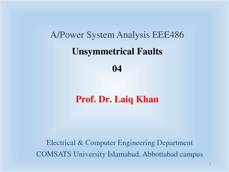 Solution Unsymmetrical Faults Double Line To Ground Fault Studypool