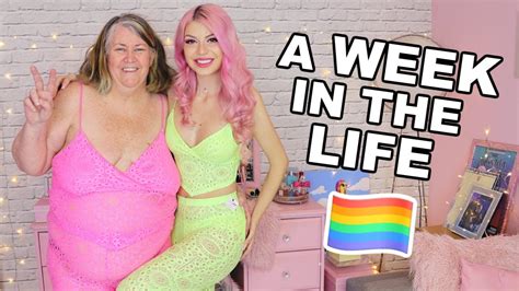 1 Week In Our Lives Lesbian Age Gap Couple Youtube