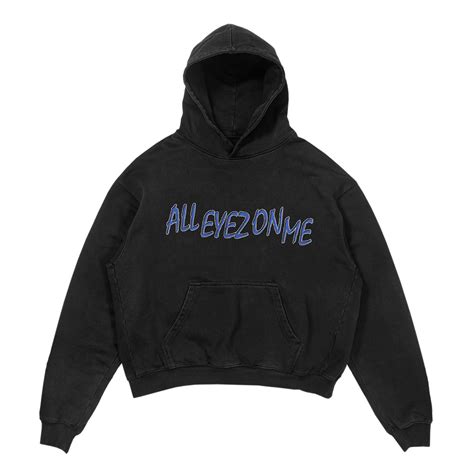 All Eyez On Me Black Hoodie 2pac Official Store