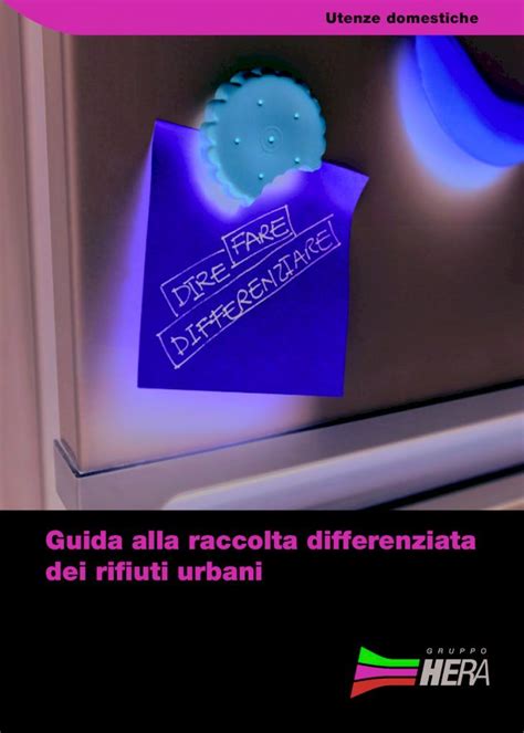 PDF Guida Alla Raccolta Differenziata Dei Rifiuti Urbani Fare La