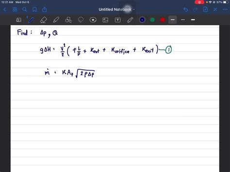 SOLVED A Pipe Connecting Two Reservoirs As In Fig P6 146 Contains A