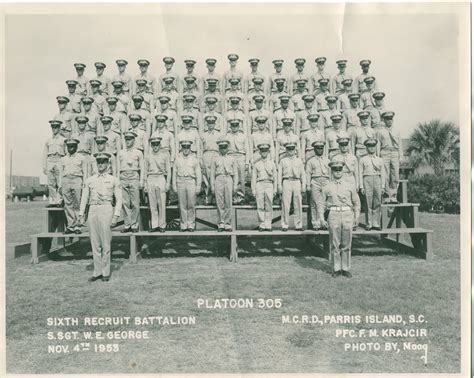 1948 59 Mcrd Parris Island 1953mcrd Parris Islandplatoon 305 The