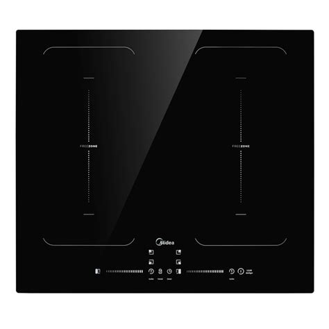 Cooktop 4 Bocas Indução Dual Freezone Vidro Preto 220V CFBD42 Midea