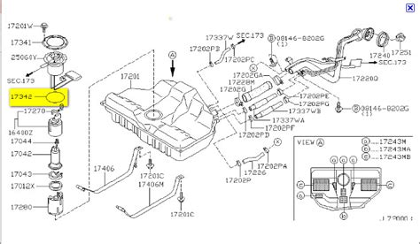 Nissan Maxima Fuel Pump Unit