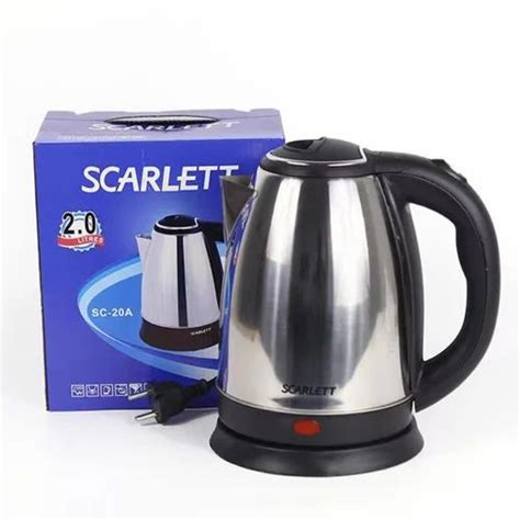 L Stainless Steel Scarlet Electric Kettle Corded W At Rs