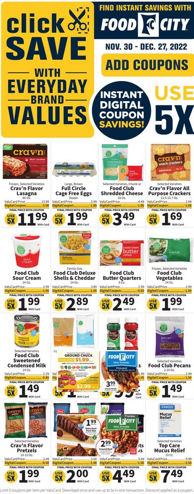 Food City Weekly Ad Nov 30 – Dec 06, 2022