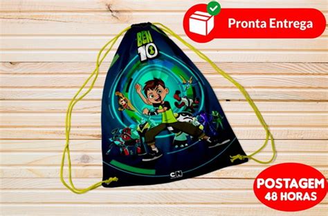 Mochilinha Ben 10 Pronta Entrega Elo7 Produtos Especiais