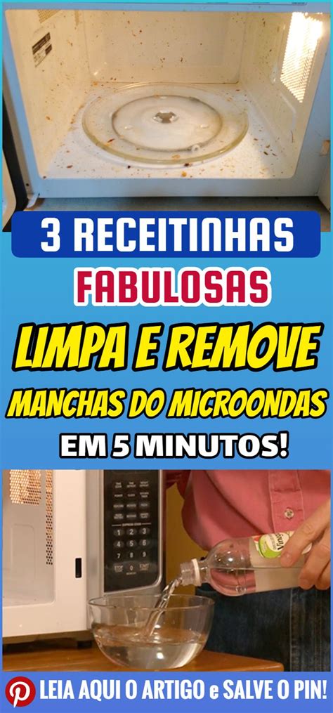 Veja Como Limpar Micro Ondas Em Minutos Dicas Gr Tis Como Limpar