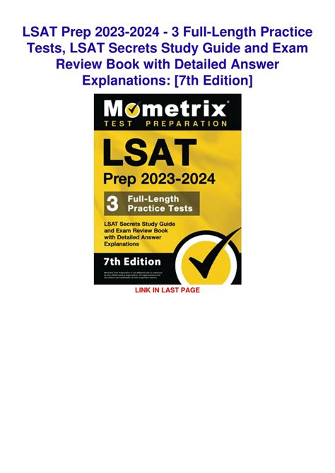 Ppt Pdf Read Lsat Prep 2023 2024 3 Full Length Practice Tests Lsat