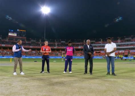 Pbks Vs Rr Toss Update Rajasthan Royals Opt To Bowl First Against