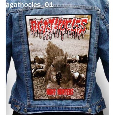 Agathocles Photo Quality Printed Back Patch King Of Patches