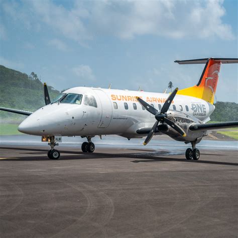 Sunrise Airways Cancels Some Flights Due To Hurricane Beryl Antigua