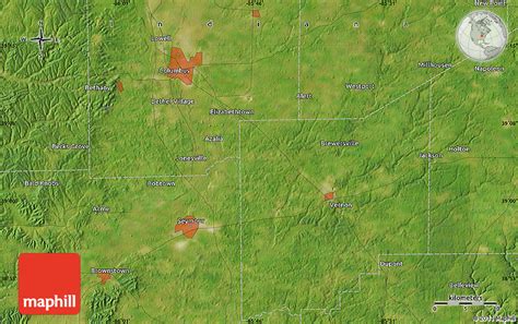 Satellite Map of Seymour