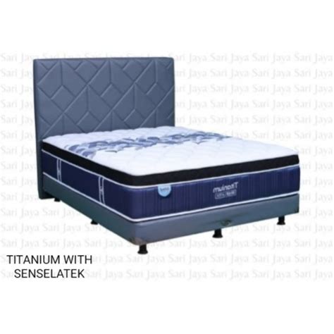 Jual Spring Bed Central Titanium With Sanselatex Kasur Central Matras