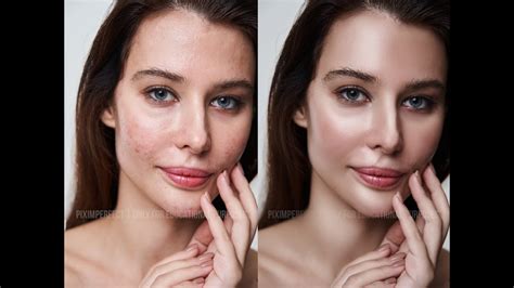 Photoshop Full Skin Retouching Whit No Loss Of Texture And Skin Color