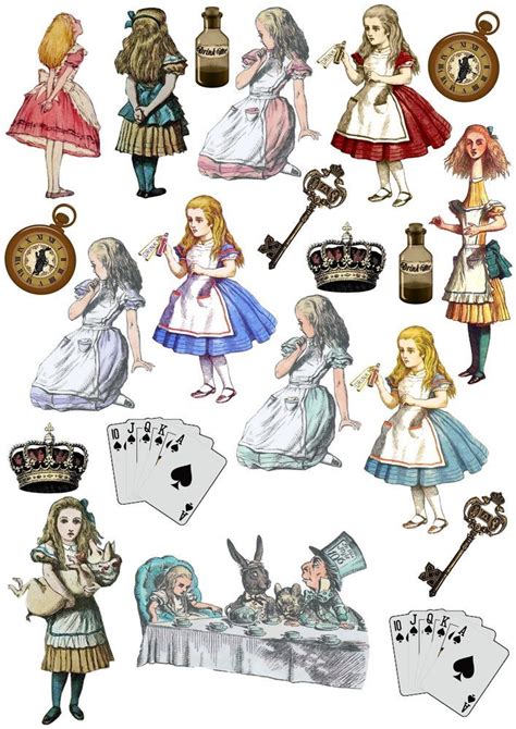 4908 best images about Alice in Wonderland and Through the Looking ...