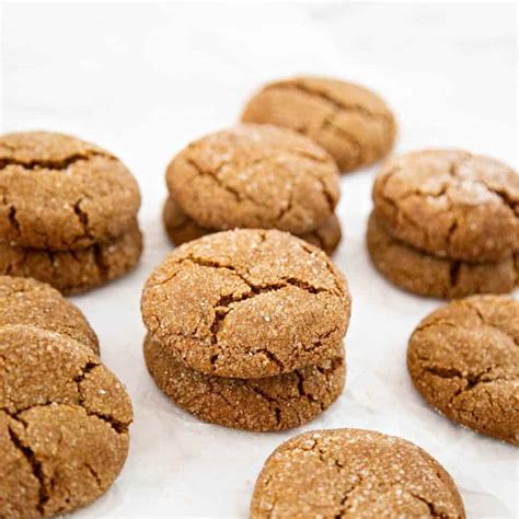 How To Make Old Fashion Molasses Cookies No Chilling Veena Azmanov