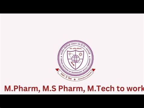 Iit Bhu M Pharm Admission Important Dates Eligibility