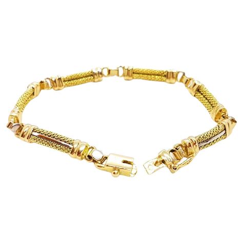 Bracelet Yellow Gold For Sale at 1stDibs